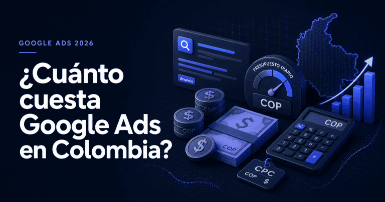 ¿Cuánto cuesta Google Ads en Colombia en 2026?
